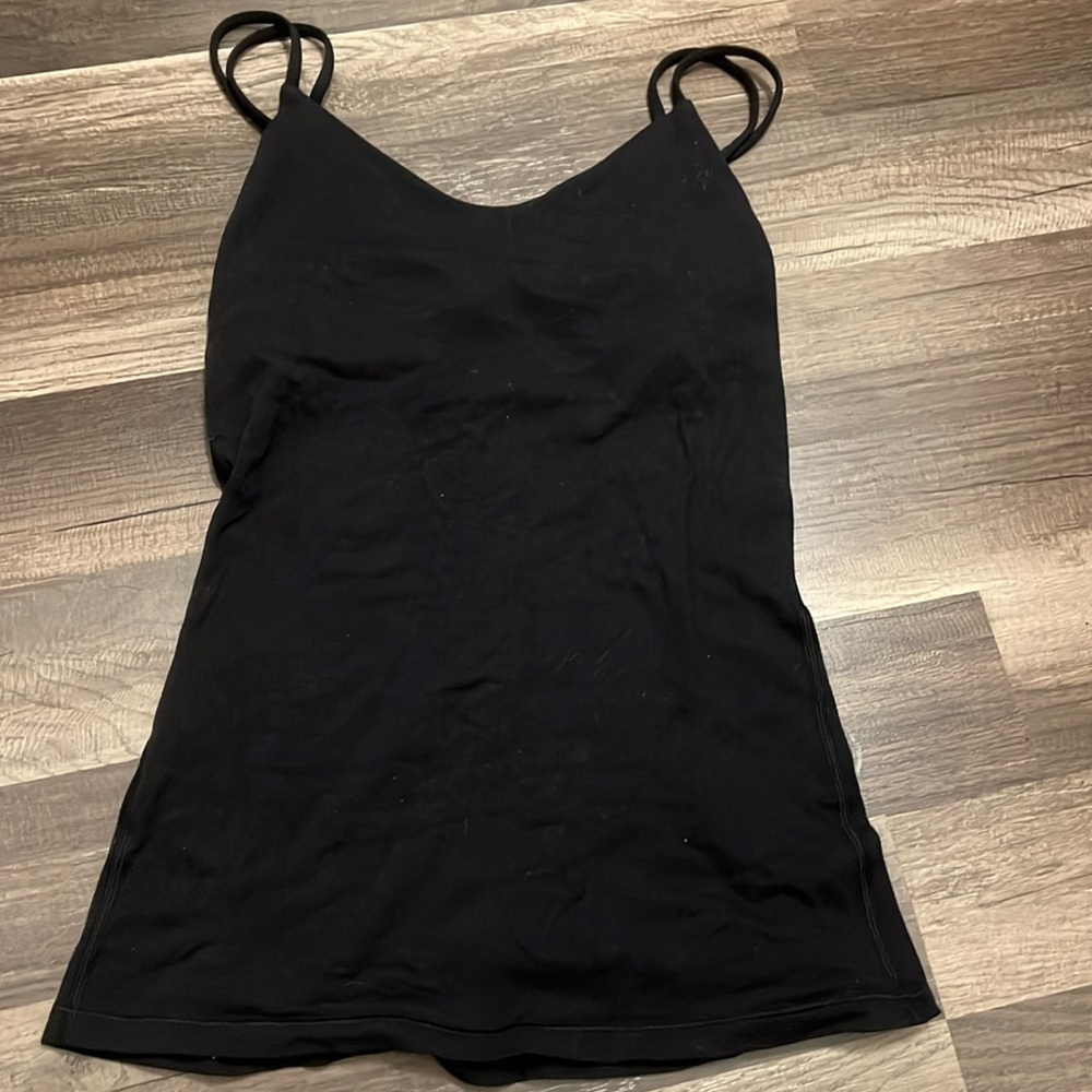 Lululemon Black Strappy Back Tank Top